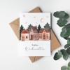 Paperlandscape | Faltkarte | Gemütliche Häuser | Fröhliche Weihnachten