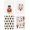 redfries set xmas2 – 4 Weihnachtskarten