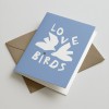 Love Birds Klappkarte mit Umschlag - ANOULI.STUDIO