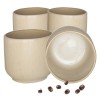 Lys Keramik Becher 300 ml, 4er-Set – handgemacht in Portugal – Salty Mind