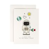 redfries moonwalker – Klappkarte DIN A6 mit Umschlag, 3 Stück, Liebe