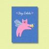 Postkarte stay delulu ✿ Jenne Grassmann
