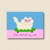 Postkarte don't kill my vibe ✿ Jenne Grassmann