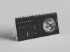 Mondkalender 2027 Tischkalender Schwarz // ShellyCreates