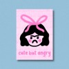 Postkarte cute but angry ✿ Jenne Grassmann