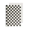 redfries checkered black – 2 Stück Notizhefte DIN A5