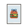 redfries cheeseburger – Kunstdruck DIN A3