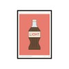 redfries cola light – Kunstdruck DIN A3