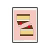 redfries drunken cake – Kunstdruck DIN A3