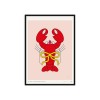redfries lobster – Kunstdruck DIN A3
