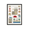 redfries barcelona a4 – Kunstdruck DIN A4