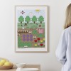 redfries summertime – Kunstdruck DIN B2