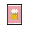 redfries mass beer – Kunstdruck DIN A3