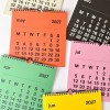 redfries basic 2027 – Monatskalender quadratisch
