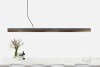 GANTlights - Beton Hängeleuchte [C3]dark/walnut Lampe Nussbaum minimalistisch