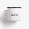 typealive / Emaillebecher Tasse / Dramatic