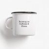 typealive / Emaillebecher Tasse / Running On