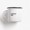 typealive / Emaillebecher Tasse / Love My Job