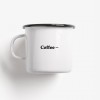 typealive / Emaillebecher Tasse / Coffee