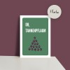 Weihnachten „Oh, Tannenpflaum“ / Postkarte A6 3er-Set / issgut