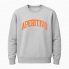 aperitivo sweater - heather grey - larrys fashion