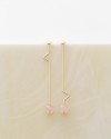 amelie schleifenheimer /
Ohrstecker ROSENQUARTZ / M
