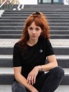 Stadtliebe® | Kassel T-Shirt mit gestickten „Brüder Grimm“ Schwarz 100% Bio-Baumwolle
