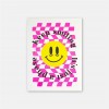 Riso-Poster Keep Smiling – Brunhilda