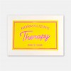 Riso-Poster Therapie Normalisieren – Brunhilda