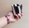 Skelini – Kaffeetasse schwarz weiß aus Porzellan