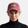 Low profile vintage red Cap  Feminismuss – Brunhilda