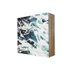 Stadtliebe® | Maritimes Cube-Bild „Raue See“