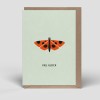 Klappkarte - Viel Glück Karte - Schmetterling - Nr. 279 - Naturbedacht