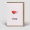 Klappkarte - Hochzeitskarte - Hand in Hand - Nr. 287 - Naturbedacht