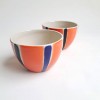 Skelini - orange Cappuccino Tasse