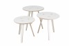 Tisch Tojo-rund 3er-Set