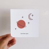 Designst - Postkarte More Space
