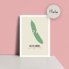 Geburtstag „Alles Gurke“ / Postkarte A6 3er-Set / issgut