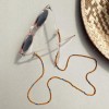 IDA PING JEWELRY // Brillenkette aus Miyuki Glasperlen // Terra