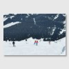 ZEITLOOPS "Alpen Skifahrer", Posterprint, 40x60 cm