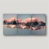 ZEITLOOPS "Alpen, gespiegelt", 6teiliges Ensemble