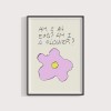 Am I an Egg? Am I a flower? – Print von Lavanda Posters