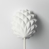 canopie® - Lampenbaldachin – Ananas Gipsweiß