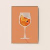 Aperolglas / Kunstprint A4, A5 / Svea Hansohn Illustration