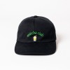 Matcha Club Premium Dad Cap - black & green - arrel