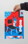 Martin Krusche – Artprint Stencil »Chair« DINA4