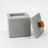 Nachfüllbares Beton-Indoor-Feuer "Light M" - Ideal Wachsreste verbrauchen