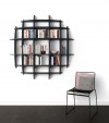 ellips design Wandregal Big Jim 150 aus MDF schwarz