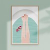 Amy & Kurt Berlin A4 Artprint "Badewanne"