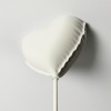 canopie® - Lampenbaldachin - Ballonherz Gipsweiß